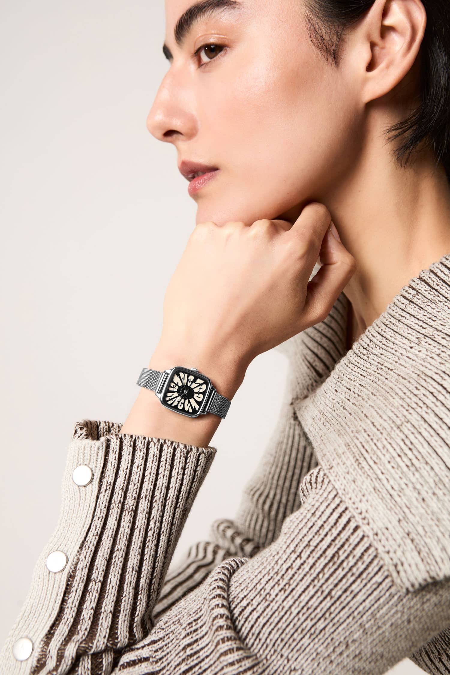 Kate Flower Double Silver   - 3